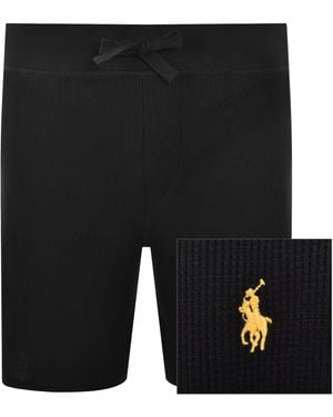 Ralph Lauren Slim Fit Lounge Shorts - Black