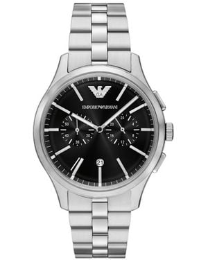 Armani Emporio Chronograph Watch - Metallic