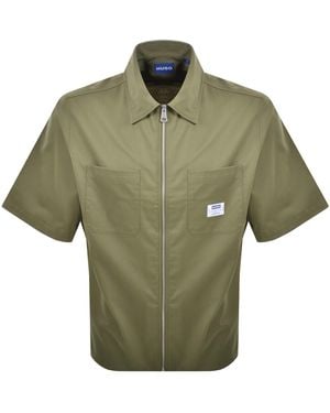 HUGO Ekyz Oversized Shirt - Green