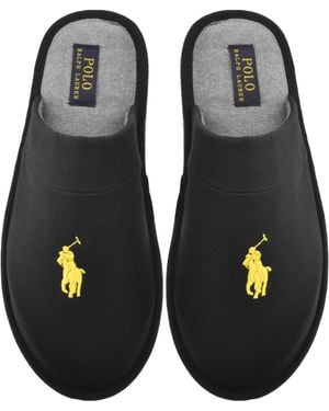 Ralph Lauren Klarence Slippers - Black