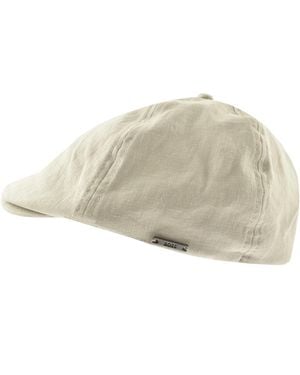 BOSS BUSINESS Boss Trystan Bakerboy Hat - Natural