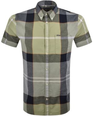 Barbour Doughill Short Sleeve Shirt - Green
