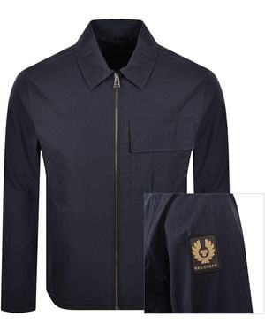 Belstaff Cargo Overshirt Dark Ink - Blue