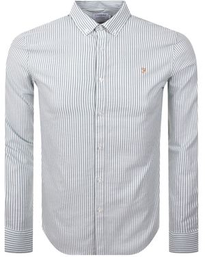 Farah Brewer Long Sleeve Shirt - Blue