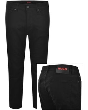 HUGO 708 Slim Jeans - Black