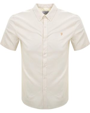 Farah Farah Brewer Short Sleeve Shirt - White
