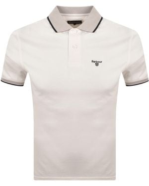 Barbour Cornsay Polo T Shirt - Natural