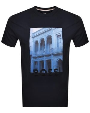 BOSS BUSINESS Boss C Thompson 104 T Shirt - Blue