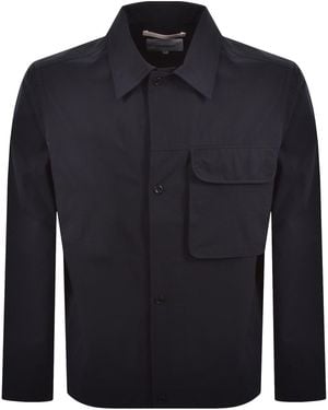 Norse Projects Commuter Overshirt - Blue