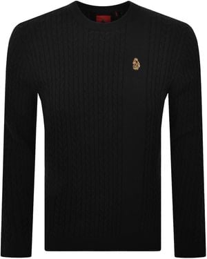 Luke 1977 Horton 1000 Knit Jumper - Black