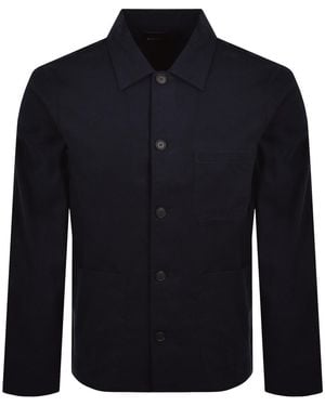 BOSS BUSINESS Boss Cai Overshirt Dark - Blue