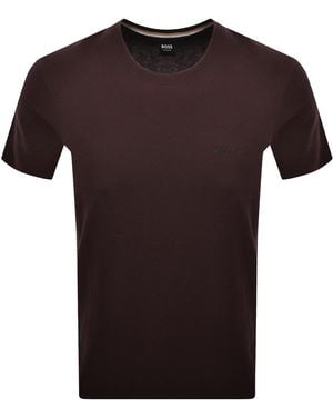 BOSS BUSINESS Boss Waffle T Shirt - Black