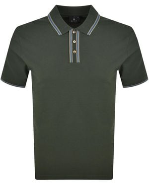 Paul Smith Regular Fit Polo T Shirt - Green