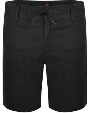 BOSS Boss Chino Slim Shorts - Black