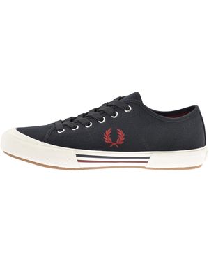 Fred Perry B708 Canvas Sneakers - Blue