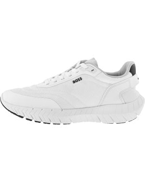 BOSS BUSINESS Boss Motion Runner Trainers - White