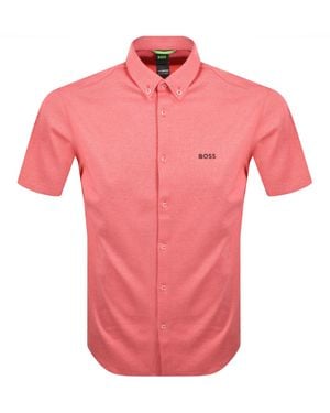 BOSS Boss B Motion Short Sleeve Shirt - Pink