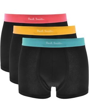 Paul Smith 3 Pack Trunks - Black