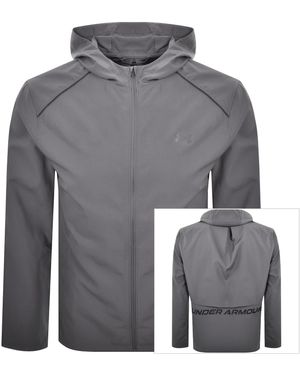 Under Armour Launch Hooded Jacket - Grey