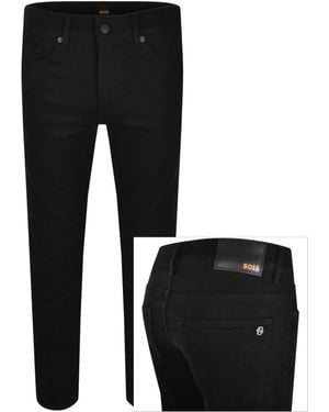 BOSS Boss Delaware Slim Fit Jeans - Black