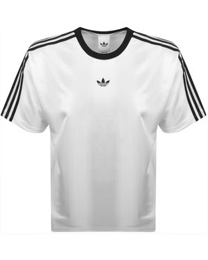 adidas Originals Jacquard Jersey T Shirt - Blue