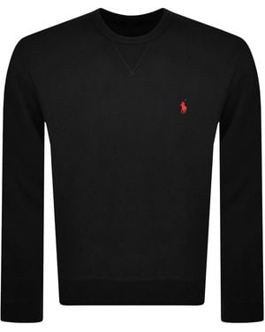 Ralph Lauren Crew Neck Sweatshirt - Black