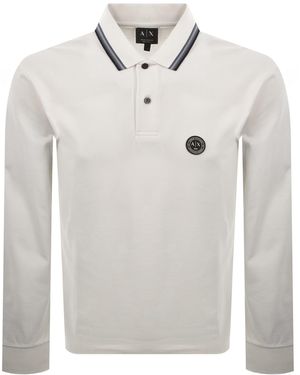 ARMANI EXCHANGE Polo T Shirt - Grey