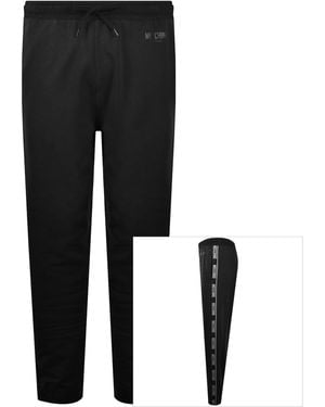 Moschino Active Tape Logo Sweatpants - Black