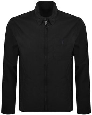 Ralph Lauren Logo Overshirt - Black