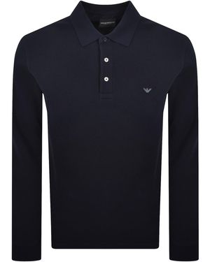 Armani Emporio Loungewear Felpa Polo - Blue