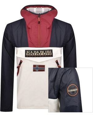 Napapijri Rainforest Windbreaker Jacket - Blue