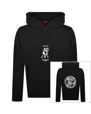 HUGO Duwrestie Hoodie - Black