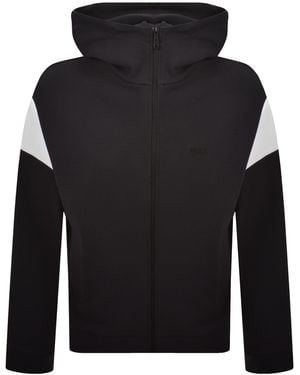 BOSS Boss Union Saggy Full Zip Hoodie Dark - Black
