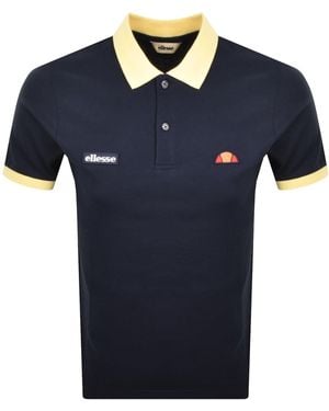 Ellesse Lessepsia Polo T Shirt - Blue