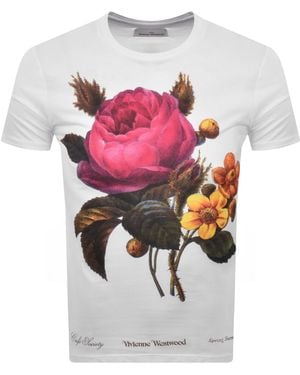 Vivienne Westwood Flowers T Shirt - Pink