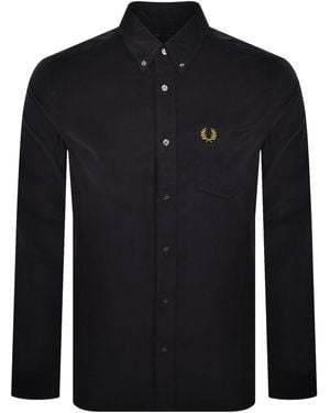 Fred Perry Needle Corduroy Shirt - Blue