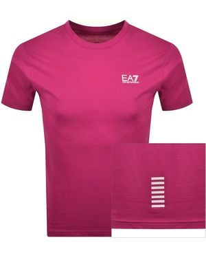 EA7 Emporio Armani Core Id T Shirt - Pink