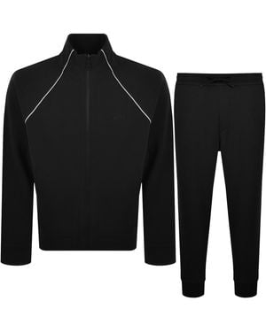 BOSS Boss Contrast Piping Tracksuit Set - Black