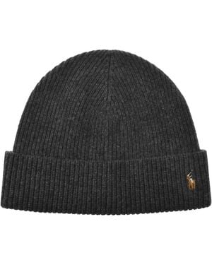 Ralph Lauren Beanie Hat - Black