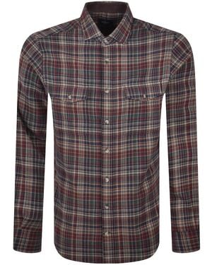 Hackett Heritage Country Shirt - Blue