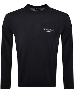 Armani Emporio Wool Sweater - Blue