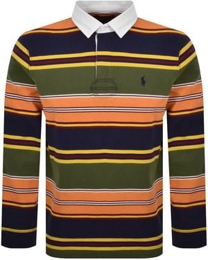 Ralph Lauren Rugby Polo T Shirt - Orange