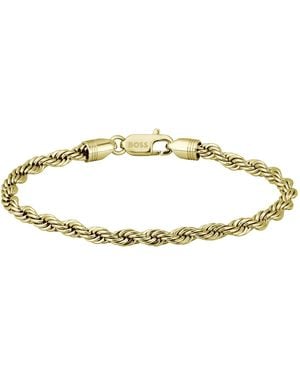 BOSS BUSINESS Boss Chain Bracelet - Metallic