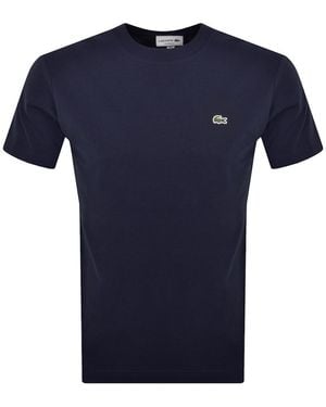 Lacoste Crew Neck T Shirt - Blue