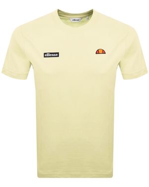 Ellesse Floran T Shirt Light - Yellow