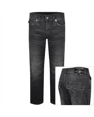 TRUE RELIGION Ricky Super T Flap Jeans - Grey
