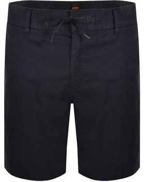 BOSS Boss Chino Slim Shorts - Blue