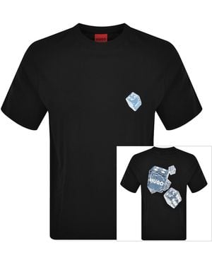 HUGO Doudi T Shirt - Black