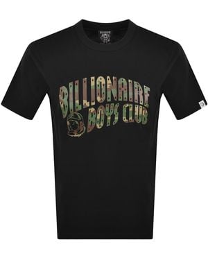 BBCICECREAM Camo Arch Logo T Shirt - Black
