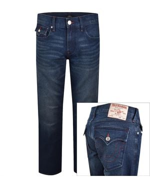 TRUE RELIGION Ricky Flap Jeans - Blue
